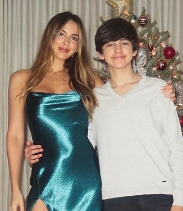 Shannon De Lima with her son Daniel Alejandro Sosa De Lima